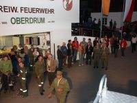 Vorplatz während der Tankübergabe im Herbst 2009